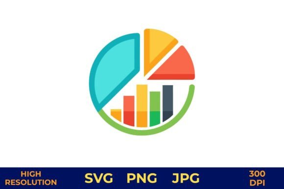 3D Pie Chart with Segments for Data: Visualizing Statistics in Creative and Business Projects
