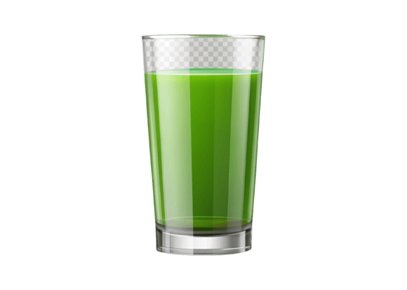 Green Smoothie Pouring into Glass 3D PNG: Elevating Your Design Projects with High-Quality Assets