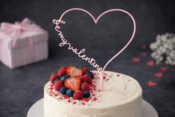How the 3D Valentine Heart Cake Topper STL 3MF is Redefining Modern Cake Decoration