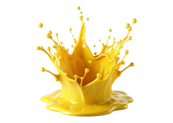 Integrating 3D Yellow Splash PNG Assets Into Professional Design Workflows
