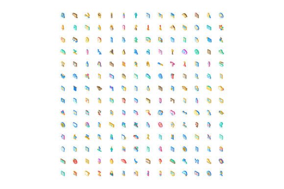 Isometric 3d Pixel Art Web Icons Collect: A Practical Asset for Modern Digital Design