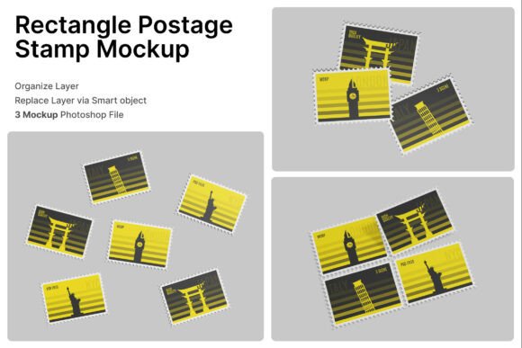 Mastering Postal Aesthetics: A Comprehensive Guide to the Rectangle Postage Stamp 3D Mockup