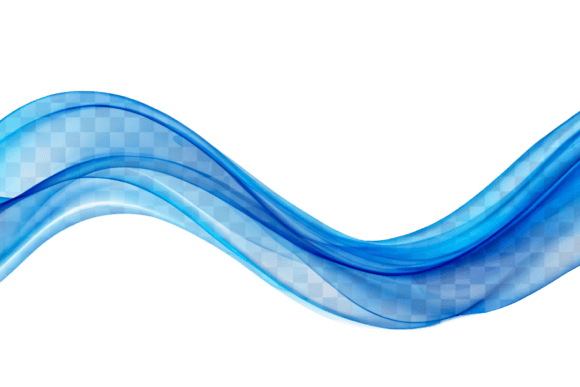Unleashing Creativity with High-Quality Blue Wave 3D Rendering PNGs for Commercial Design