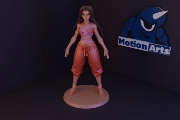 Warrior 3D Printable Model for 3D Printing – A Fusion of Strength, Style, and Printability